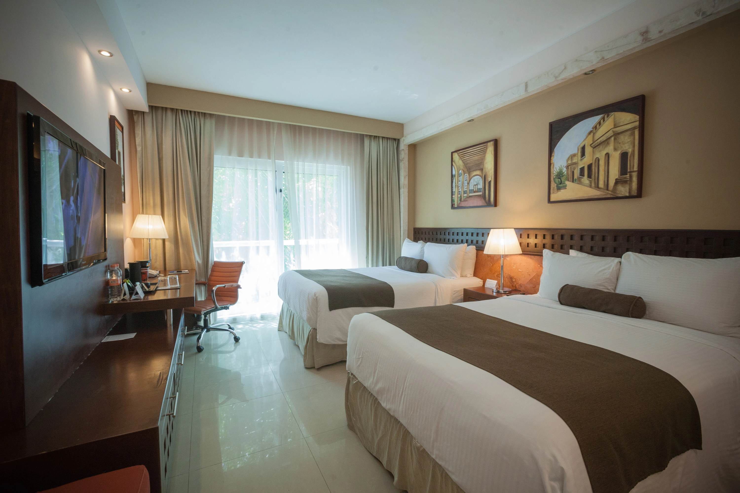 Fotografía interior de la Habitacion Abolengo Doble en Wyndham Mérida