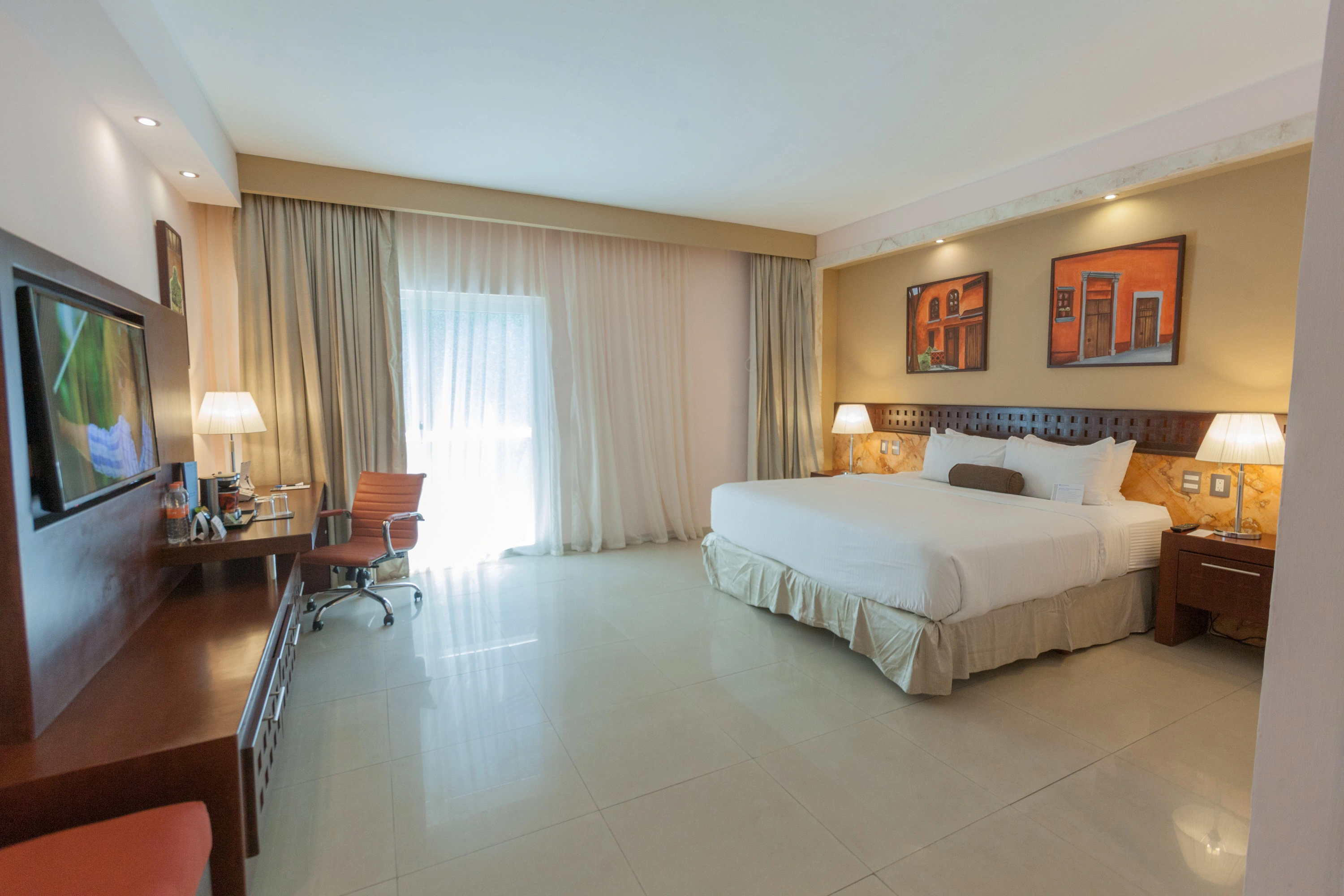 Fotografía interior de la Habitacion Handicap en Wyndham Mérida