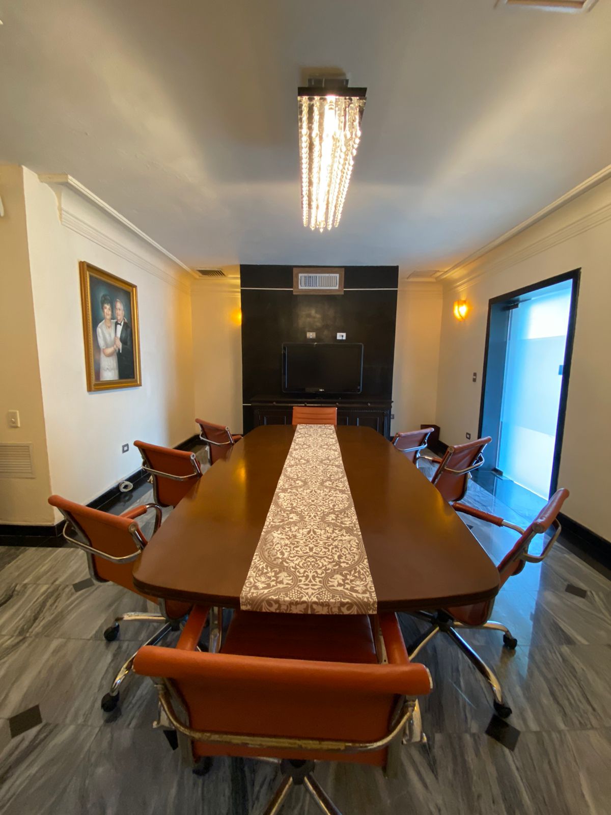 Salón Abdala detalles de iluminación